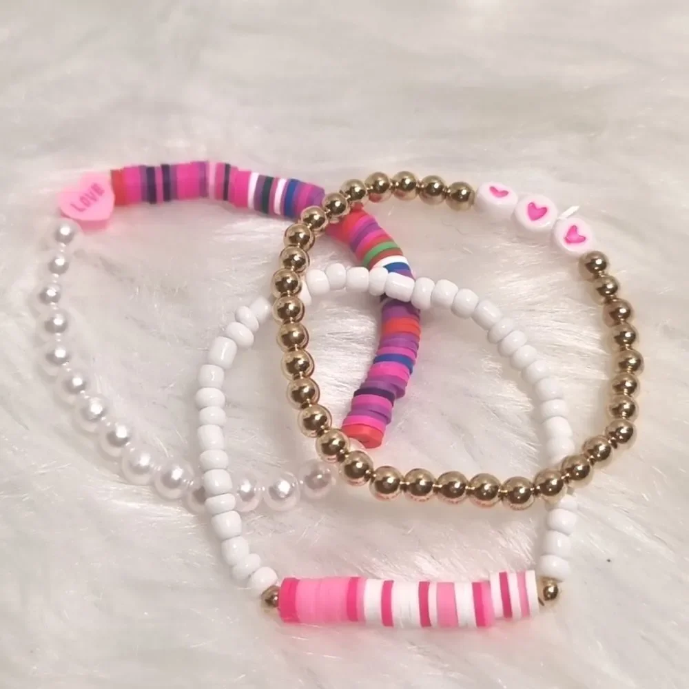 👋 CHRISTMAS STACKING BRACELET SET charm adjustable | Mix And Match 3/$20